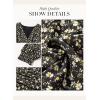 imageDokotoo Summer Dresses for Women 2025 Sexy Wrap V Neck Short Puff Sleeve Elegant Floral Smocked Waist Flowy Mini DressBlack