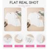imageDokotoo Summer Two Piece Sets for Women Casual Short Sleeve Shirts and Drawstring Shorts Lounge SetsWhite