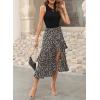 imageDokotoo Womens 2025 Sleeveless Fall Summer Dresses Casual Boho Crewneck Floral Boho Cocktail Party DressesApricot