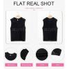 imageDokotoo Womens Casual Crewneck Sleeveless Sweaters Vest Loose Crochet Hollow Out Knit Beach Swimsuit Cover UpsBlack