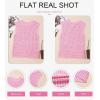 imageDokotoo Womens Casual Crewneck Sleeveless Sweaters Vest Loose Crochet Hollow Out Knit Beach Swimsuit Cover UpsPink