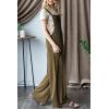 imageDokotoo Womens Casual Jumpsuits Ribbed Front Pocket Loose Overalls One Piece Sleeveless Wide Leg Long Pant RompersDesert Palm