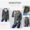 imageDokotoo Womens Casual Long Sleeve Hoodies Sweatshirts Drawstring Pullover Tunic Tops With Pockets1 Green
