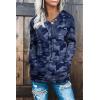 imageDokotoo Womens Casual Long Sleeve Hoodies Sweatshirts Drawstring Pullover Tunic Tops With PocketsA Blue