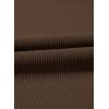 imageDokotoo Womens Casual Summer Dresses Fashion Cap Sleeve Color Block Crewneck Shift Tshirt Mini DressBrown