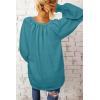 imageDokotoo Womens Long Sleeve Tops V Neck Shirts Dressy Casual Blouses Fall Outfits Trendy Clothes Clothes 2025Skobeloff