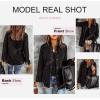 imageDokotoo Womens Oversized Denim Jacket Casual Long Sleeve Denim Shirts Distresse Jean Jacket Fall Outfits 2025A Black