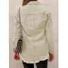 imageDokotoo Womens Oversized Denim Jacket Casual Long Sleeve Denim Shirts Distresse Jean Jacket Fall Outfits 2025A1 Apricot