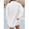 imageDokotoo Womens Oversized Denim Jacket Casual Long Sleeve Denim Shirts Distresse Jean Jacket Fall Outfits 2025B4 White