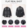 imageDokotoo Womens Oversized Denim Jacket Casual Long Sleeve Denim Shirts Distresse Jean Jacket Fall Outfits 2025C1 Black