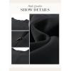 imageDokotoo Womens Summer Jumpsuits 2025 Casual Ruffle Chiffon Sleeveless RompersRuffle Black 01