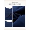 imageDokotoo Womens Summer Jumpsuits 2025 Casual Ruffle Chiffon Sleeveless RompersRuffle Blue 2 01