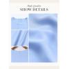 imageDokotoo Womens Summer Jumpsuits 2025 Casual Ruffle Chiffon Sleeveless RompersRuffle Blue