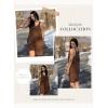 imageDokotoo Womens Summer Sleeveless Waffle Knit Romper Tank Tops Belt Jumpsuits with Side PocketsBreen