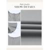 imageDokotoo Womens V Neck Elegant Party Dress Short Sleeve Skater Dress Wedding Guest DressesGray