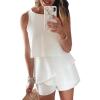 Ruffle White