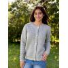 imageDokotoo Cardigan Sweaters for Women Lightweight Long Sleeve Open Front 2025 Button Down Jacket WinterGray