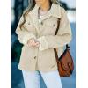 imageDokotoo Corduroy Sherpa Jacket for Women Button Down Fleece Fur Collar Winter Warm CoatA Apricot