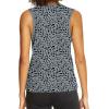 imageDokotoo Plus Size Womens Summer Tops Crewneck Sleeveless Tee Slim Leopard Print Blouses for Women Casual Dressy Gray XXLarge
