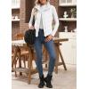 imageDokotoo Puffer Vest Women Sleeveless Zip Up Outerwear Stand Collar Quilted Vest Warm Winter Jackets Coats with PocketWhite
