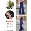 imageDokotoo Sleeveless Jumpsuit Wrapped V Neck Elegant for Womens Dressy Casual 2025 One Piece Romper OutfitsDark Blue