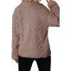 imageDokotoo Winter Fleece Jacket for Women Zipper Up Zip Up Stand Collar with Pockets CoatsLight French Beige