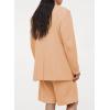 imageDokotoo Womens 2024 Fashion Spring Lapel Collar Buttons Blazer Jackets for Women Business CasualKhaki 2