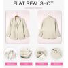 imageDokotoo Womens 2024 Fashion Spring Lapel Collar Buttons Blazer Jackets for Women Business CasualKhaki 3