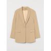 imageDokotoo Womens 2024 Fashion Spring Lapel Collar Buttons Blazer Jackets for Women Business CasualLight Khaki