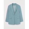 imageDokotoo Womens 2024 Fashion Spring Lapel Collar Buttons Blazer Jackets for Women Business CasualSky Blue 2