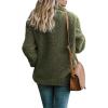 imageDokotoo Womens 2024 Winter Fleece Teddy Bear Sherpa Jacket Coats with PocketsA Green