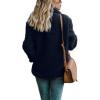imageDokotoo Womens 2024 Winter Fleece Teddy Bear Sherpa Jacket Coats with PocketsA Navy