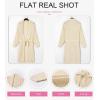 imageDokotoo Womens 2025 Fashion Casual Open Front Long Sleeve Chunky Cable Knit Cardigan Sweaters Outerwear Jacket CoatsApricot