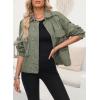 imageDokotoo Womens Cargo Jean Jacket  Cropped Button Spring Fashion Coat for WomenGreen