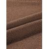imageDokotoo Womens Casual Long Sleeve Sweaters Loose Crewneck Knit Solid Pullover Sweater Jumper TopsBrown