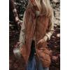 imageDokotoo Womens Casual Winter Long Puffer Vest Stand Collar Sleeveless Puffy Jackets Coat with PocketsCoffee