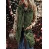 imageDokotoo Womens Casual Winter Long Puffer Vest Stand Collar Sleeveless Puffy Jackets Coat with PocketsFern Green