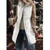 imageDokotoo Womens Casual Winter Long Puffer Vest Stand Collar Sleeveless Puffy Jackets Coat with PocketsWhite