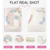 imageDokotoo Womens Color Block Button Down Shirts Long Sleeve Oversized Boyfriend Blouses Tops2 Pink