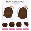 imageDokotoo Womens Corduroy Button Down Shirts Boyfriend Long Sleeve Oversized Blouses Tops1 Dark Brown