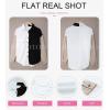 imageDokotoo Womens Corduroy Button Down Shirts Boyfriend Long Sleeve Oversized Blouses TopsC Black