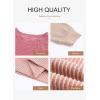 imageDokotoo Womens Fashion 2025 Color Block Long Sleeve Crewneck Knitted Casual Loose Pullover Shirts TopsApink2