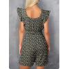 imageDokotoo Womens Summer Casual Sleeveless Romper Loose Floral Printed Shorts Overalls Jumpsuits with PocketsBlack