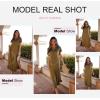 imageDokotoo Womens Summer Dresses 2025 Short Sleeve Long T Shirt Dress Split Maxi Dress Beach Sundresses with PocketsJungle Green