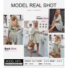 imageDokotoo Womens Summer Dresses Square Neck Tie Back Lantern Sleeve Ruffle ALine Casual Dress22 Grey