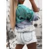 imageDokotoo Womens Sweaters 2025 Crewneck Cute Elegant Soft Long Sleeve Hollow Cable Knit Pullover TopsZ1 Green