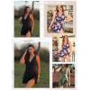 imageDokotoo Womens Swimsuits One Piece Swim Suits for Women 2024 Tummy Control Bathing Suit Swim Dress SwimwearMist Green