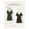 imageDokotoo Womens Wrap V Neck Short Flared Sleeve Wedding Guest Dress Smocked Elastic Waist Tiered Belted Ruffle Hem Mini DressMoss Green