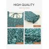 imageDokotoo Womens Casual Summer Dresses Short Sleeve Square Neck Smocked Boho Floral Sundress Flowy ALine Mini DressGreen