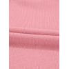 imageDokotoo Womens Tops Dressy Casual Summer Crewneck Short Sleeve Sweaters Knit Solid Trendy Hollow Out Shirts BlousesPink